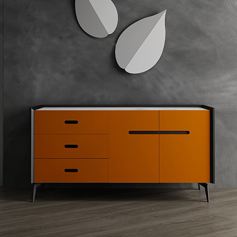 Sondrio Orange Solid Wood 47.24"D