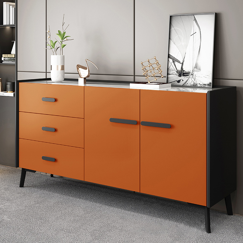 Sondrio Orange Solid Wood 47.24"D