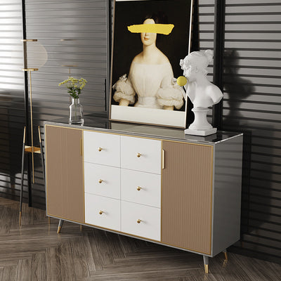 Stanghella Beige Slate Dresser 59.06"D