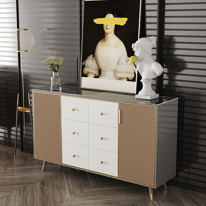 Stanghella Beige Slate Dresser 59.06"D