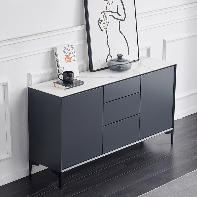 Stanghella Grey Slate Dresser 59.06"D