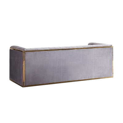 Lecce Velvet Sofa 86.61"D