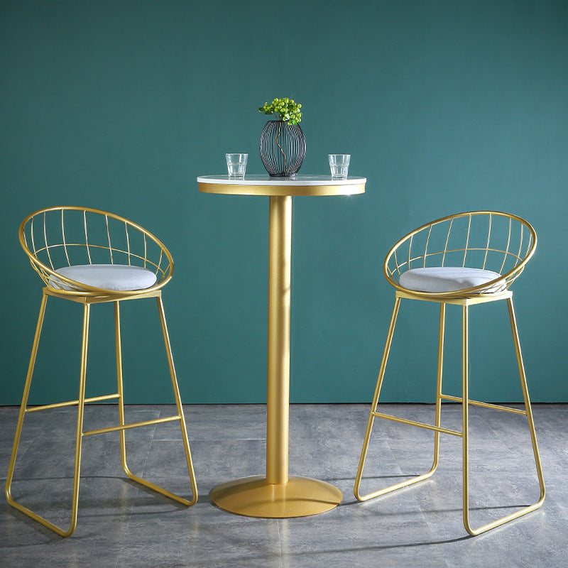 Naples Modern Home Bar Stool 25.59"H