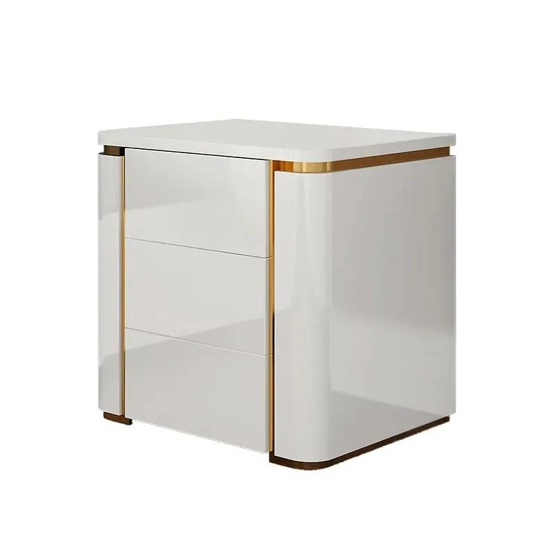 Abruzzo White Bedroom Nightstand 19.68&