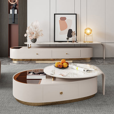 Faenza Slate Living Room Sets 70.87"D+27.17"D+47.24"D