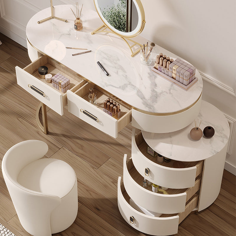 Vasto Slate Makeup Vanity 39.37"D+19.68"D