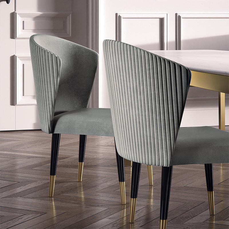 Lodi PU Leather Dining Chairs 20.47"D (with 2 chairs)