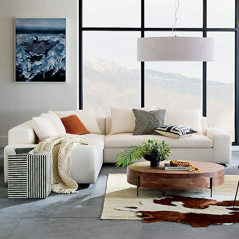 Schio Solid Wood Coffee Table 39.37"D