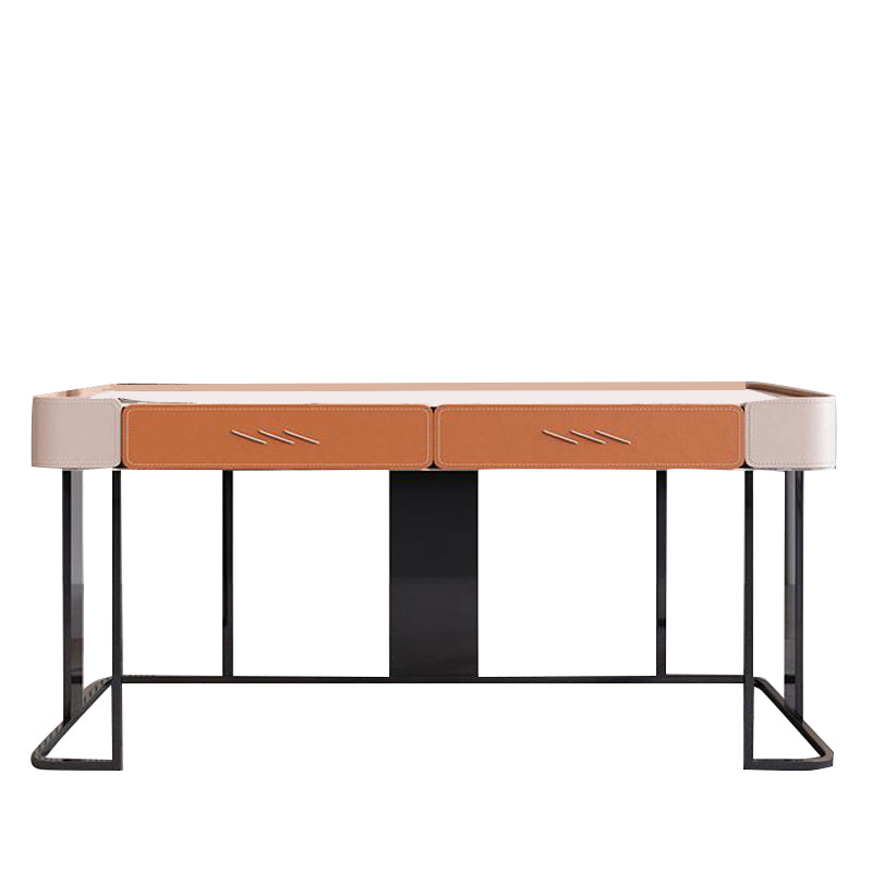Imola Orange Slate Desk 47.24"D