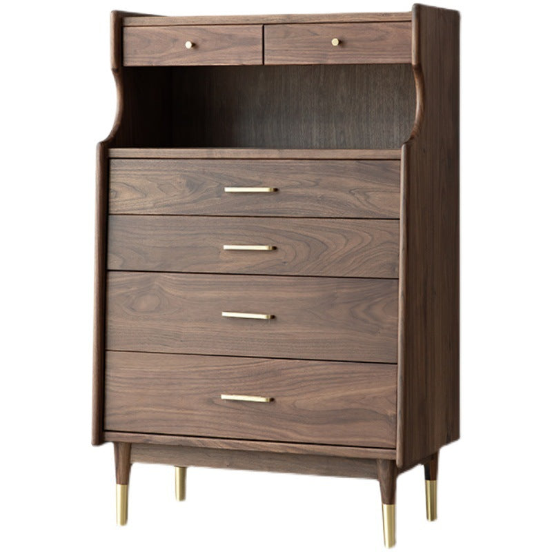 Savona Walnut Oak Dresser 27.56"D