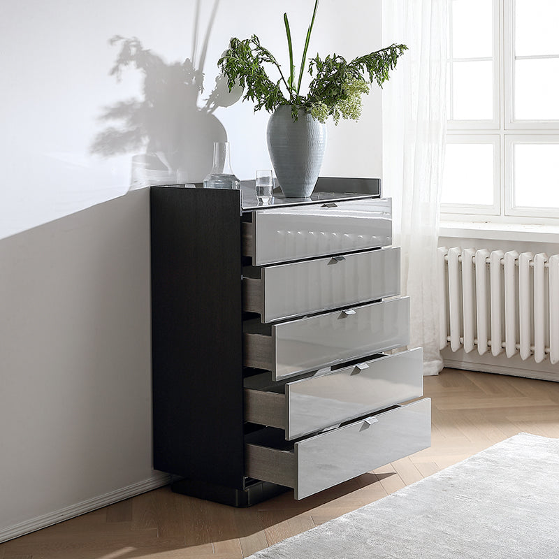 Fano Grey MDF Dresser 35.04"D