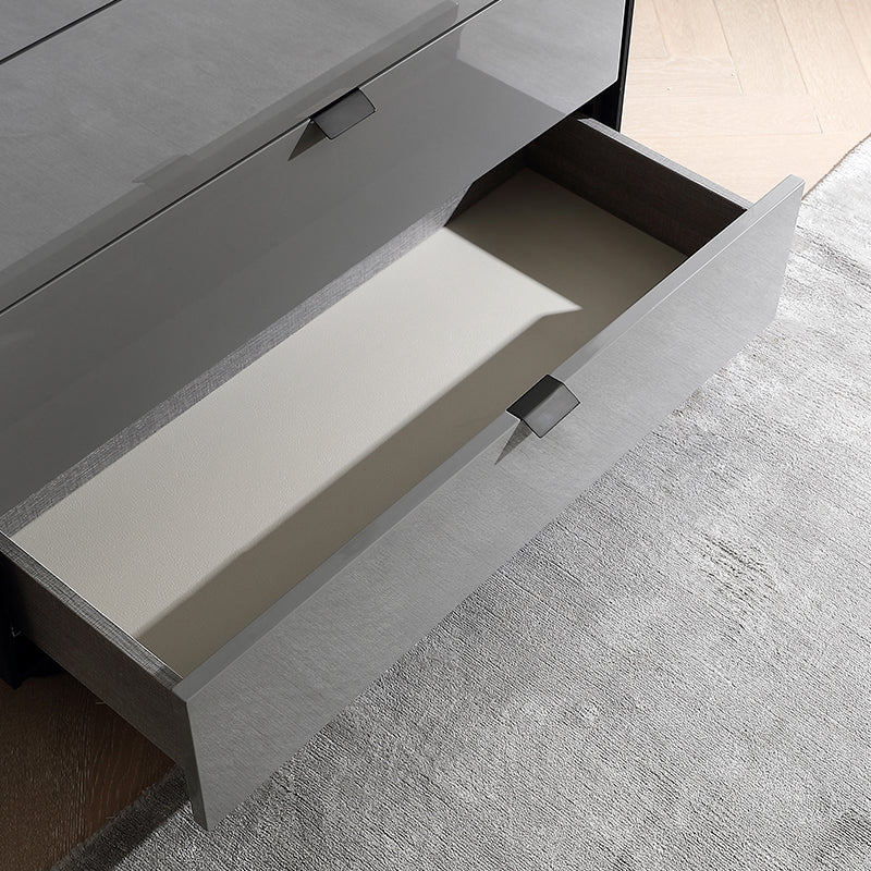 Fano Grey MDF Dresser 35.04"D