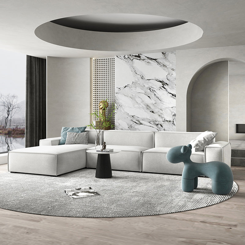 Cattolica Grey Technology Cloth 137.01"D (Left Lounge)