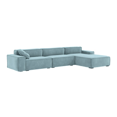Cattolica Grey Technology Cloth 137.01"D (Left Lounge)