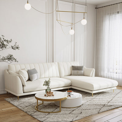Cattolica Beige Technology Cloth 106.69"D (Left Lounge)