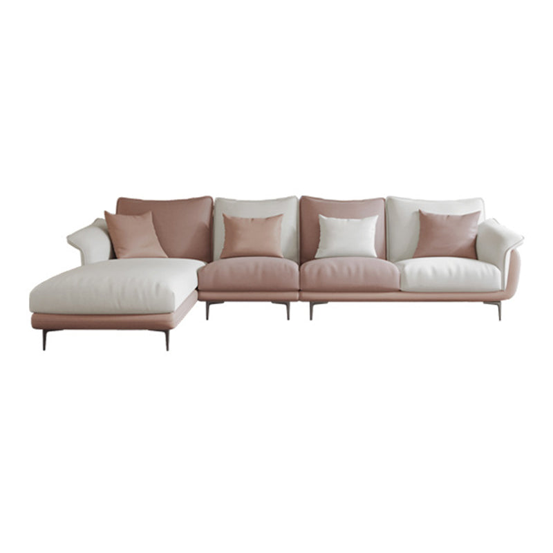 Cattolica Orange Technology Cloth 138.19"D (Left Lounge)