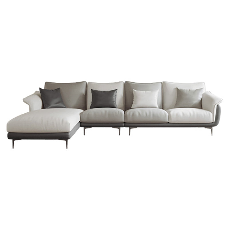 Cattolica Orange Technology Cloth 138.19"D (Left Lounge)