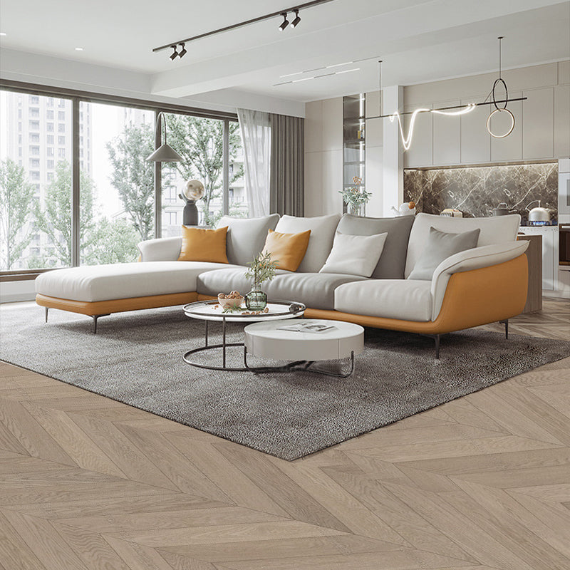 Cattolica Orange Technology Cloth 138.19"D (Left Lounge)