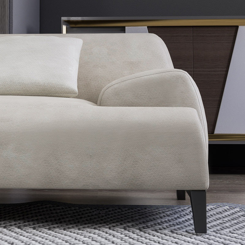 Rovigo Microfiber Leather Sofa 104.33"D+70.87"D (Right Lounge)