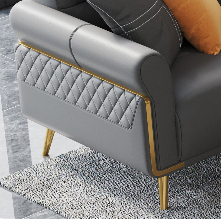 Palau Cowhide Leather Sofa 84&