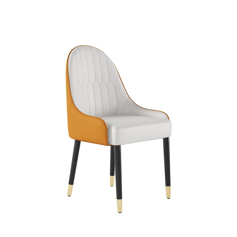 Gioia Tauro Leather Dining Chair 20.87"D (With 2 Chairs)