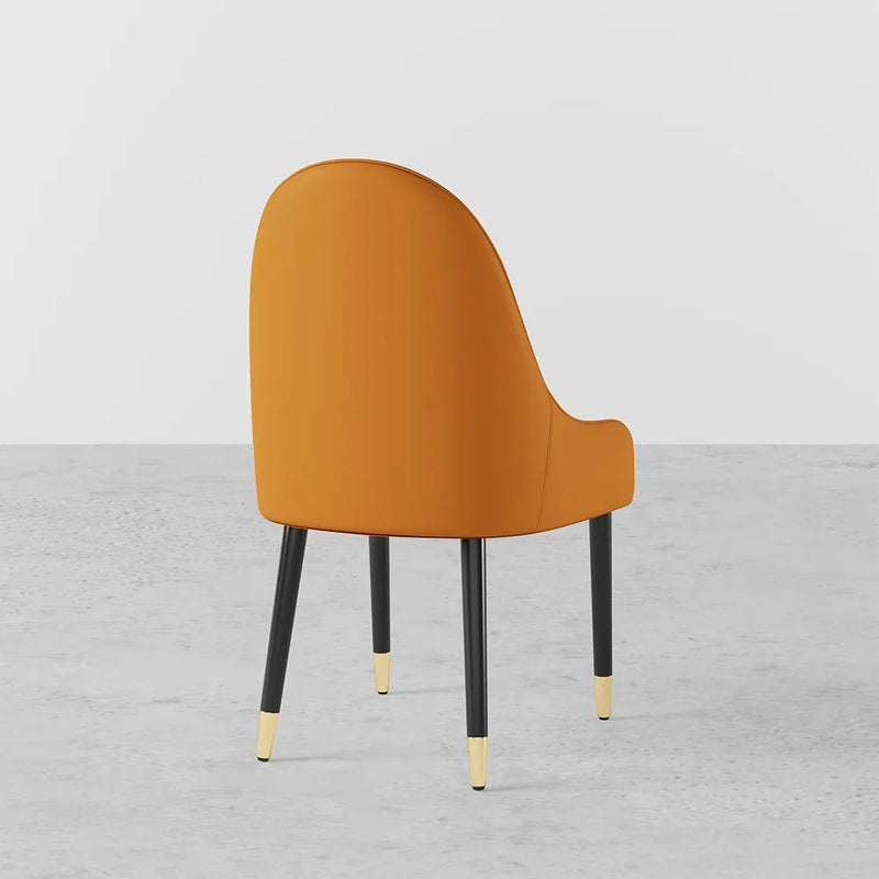 Gioia Tauro Leather Dining Chair 20.87"D (With 2 Chairs)