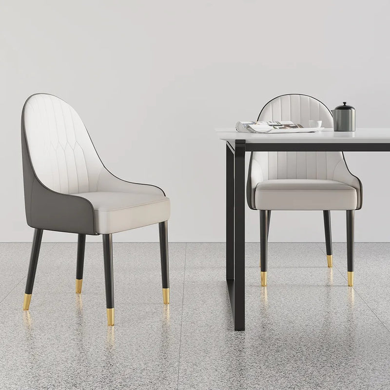 Gioia Tauro Leather Dining Chair 20.87"D (With 2 Chairs)