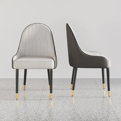Gioia Tauro Leather Dining Chair 20.87"D (With 2 Chairs)