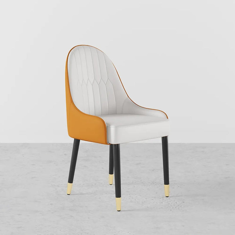 Gioia Tauro Leather Dining Chair 20.87"D (With 2 Chairs)