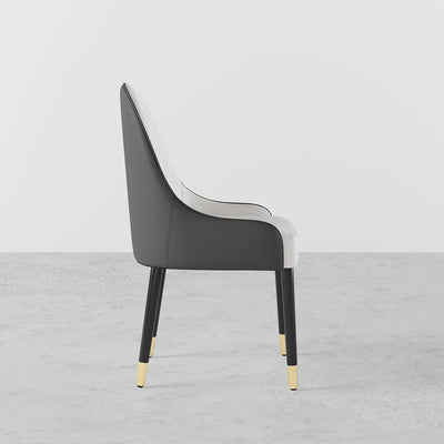 Gioia Tauro Leather Dining Chair 20.87"D (With 2 Chairs)