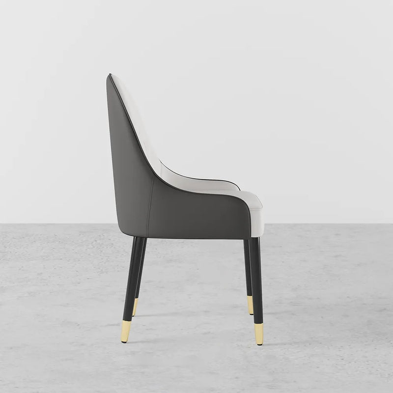 Gioia Tauro Leather Dining Chair 20.87"D (With 2 Chairs)