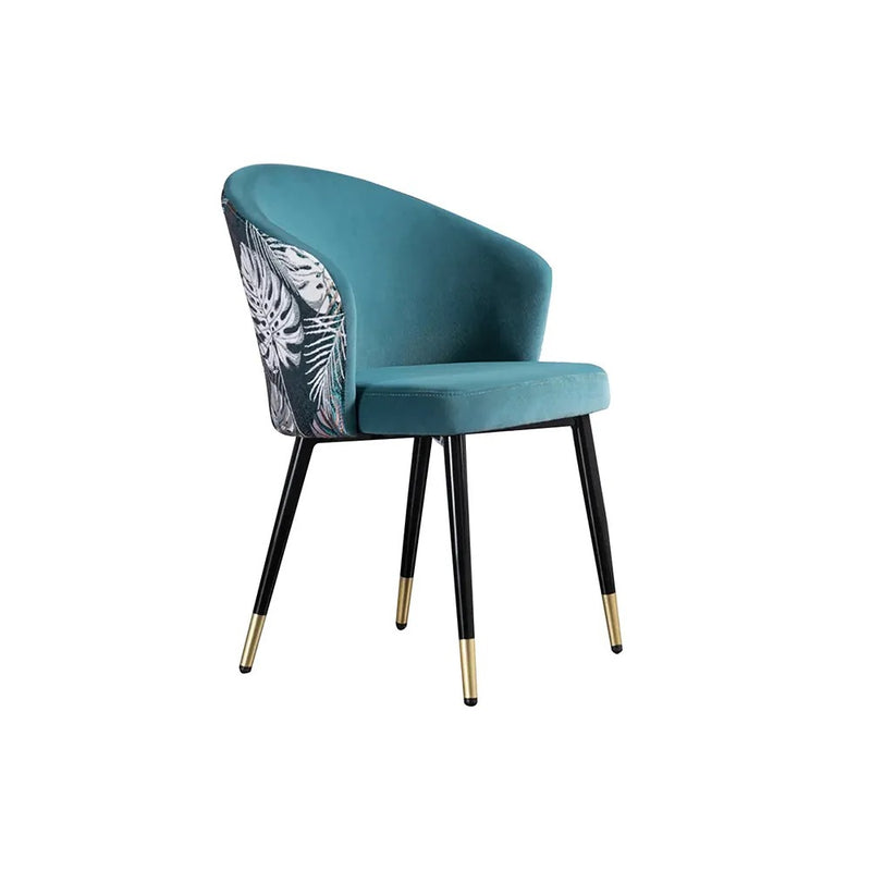 Gioia Tauro Velvet Dining Chair 17.32"D (With 2 Chairs)