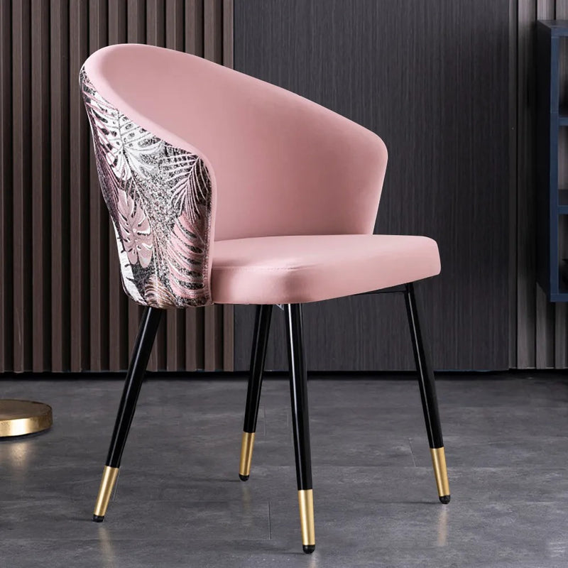 Gioia Tauro Velvet Dining Chair 17.32"D (With 2 Chairs)