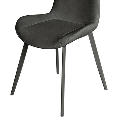 Gioia Tauro Leather Dining Chair 17.32"D (With 2 Chairs)