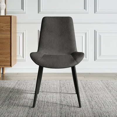 Gioia Tauro Leather Dining Chair 17.32"D (With 2 Chairs)