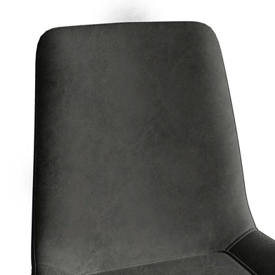 Gioia Tauro Leather Dining Chair 17.32"D (With 2 Chairs)