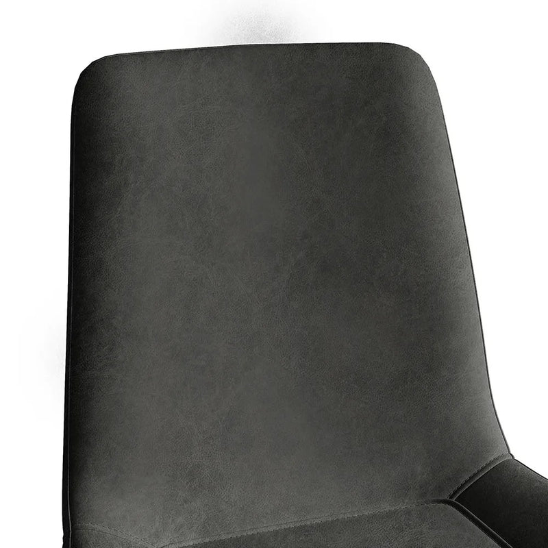 Gioia Tauro Leather Dining Chair 17.32"D (With 2 Chairs)
