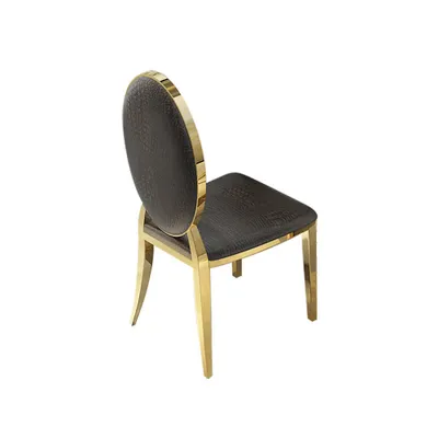 Gioia Tauro Leather Dining Chair 18.90"D (With 2 Chairs)