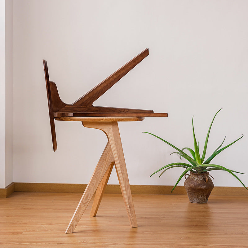 Altamura Wood Side Table 19.69"D