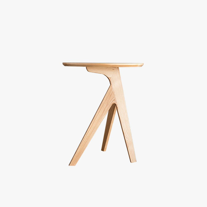 Altamura Wood Side Table 19.69"D
