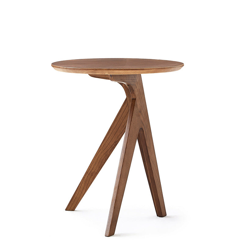 Altamura Wood Side Table 19.69"D