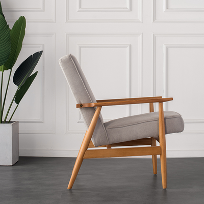 Limena Yellow Lounge Chair 24.41"D