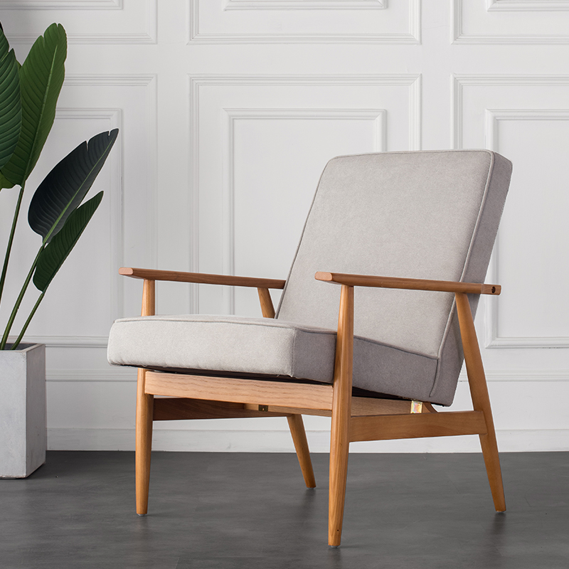Limena Yellow Lounge Chair 24.41"D