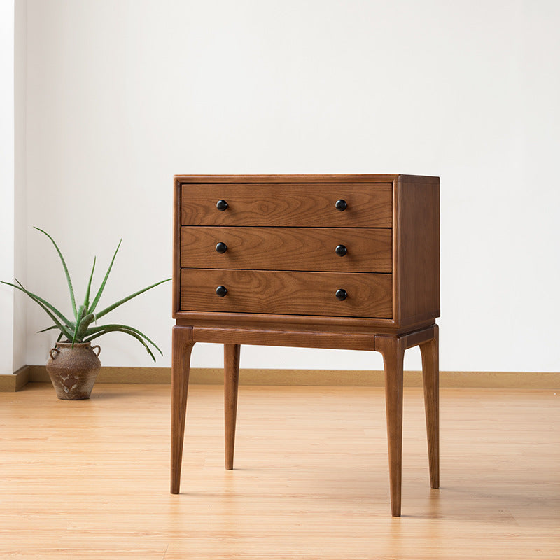 Centro Walnut Ash Nightstand 23.62"D