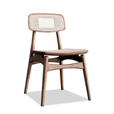 Siderno Wood Ash Dining Chair 19.29"D