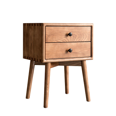 Centro Walnut Ash Nightstand 14.37"D