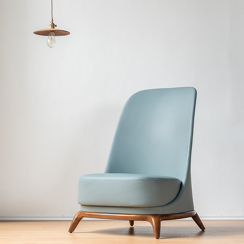 Limena Blue Lounge Chair 28.74 "D