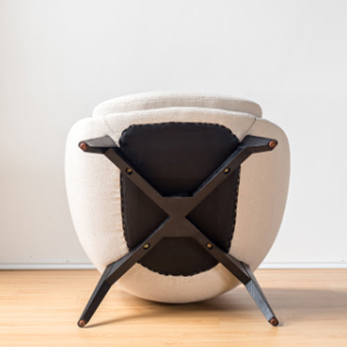 Limena Beige Lounge Chair 32.68 "D