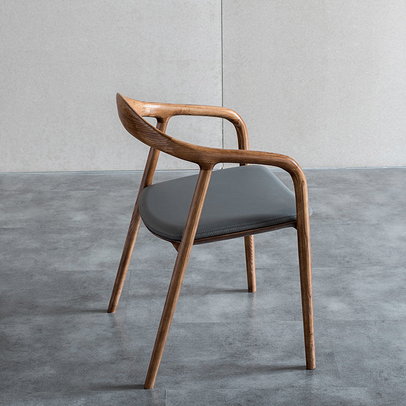 Siderno Walnut Ash Dining Chair 20.87"D