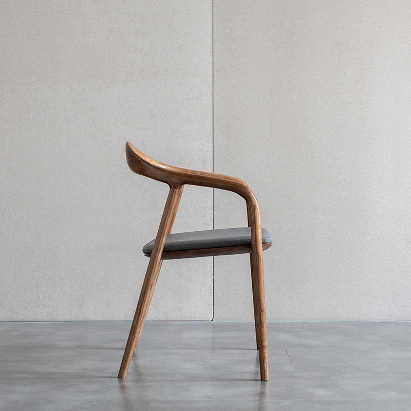 Siderno Walnut Ash Dining Chair 20.87"D